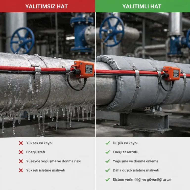 Heat Tracing Uygulamalarında Isı Yalıtımının Önemi