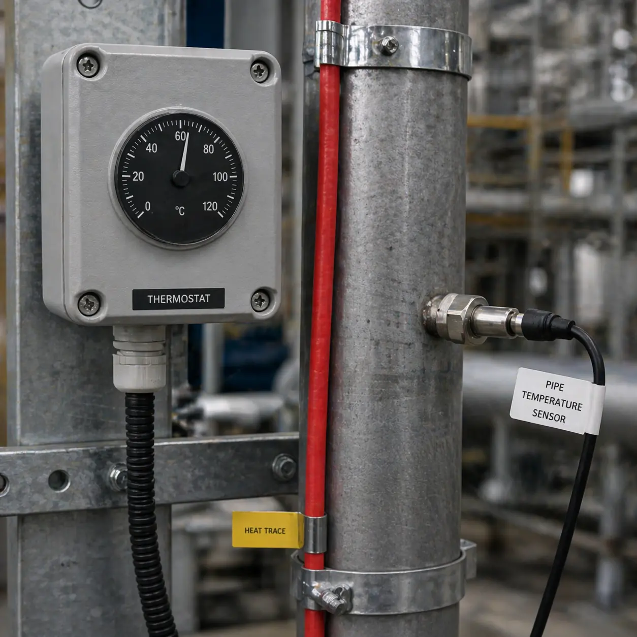 Adatech | Heat Tracing Sistemlerinde Termostat ve Sensör Seçimi