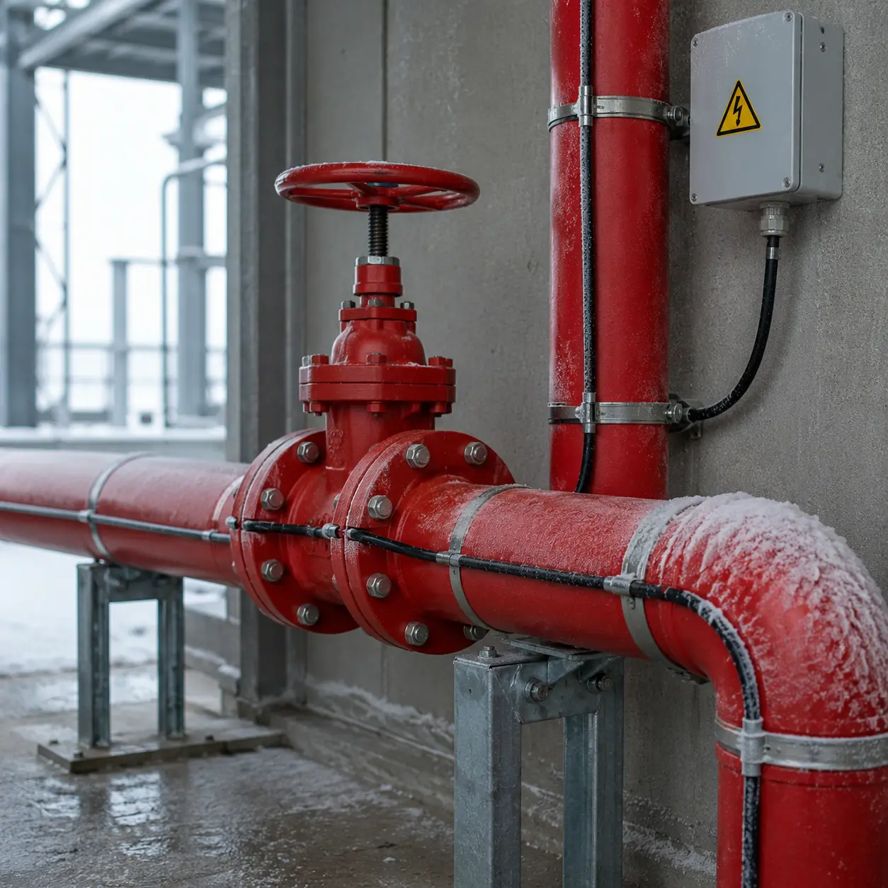 Adatech | Yangın Hatlarında Donma Koruma İçin Heat Tracing Çözümleri